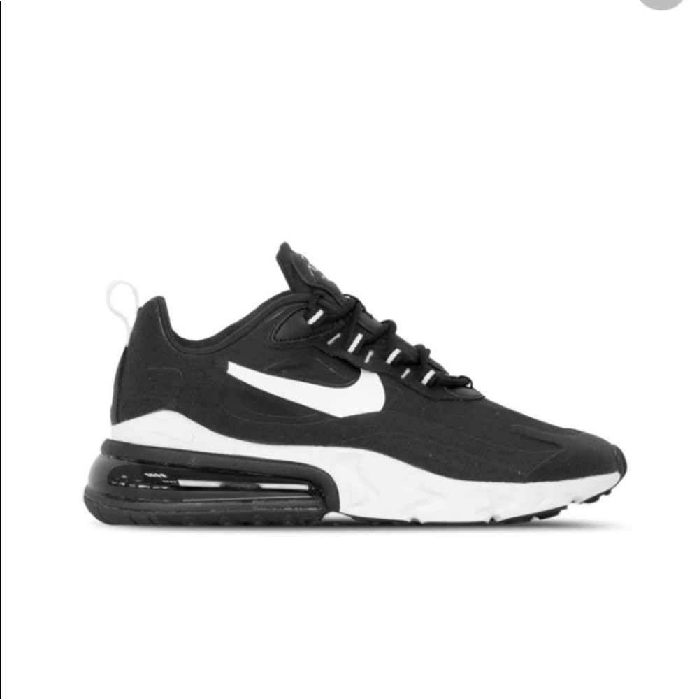 Black Nike air max react